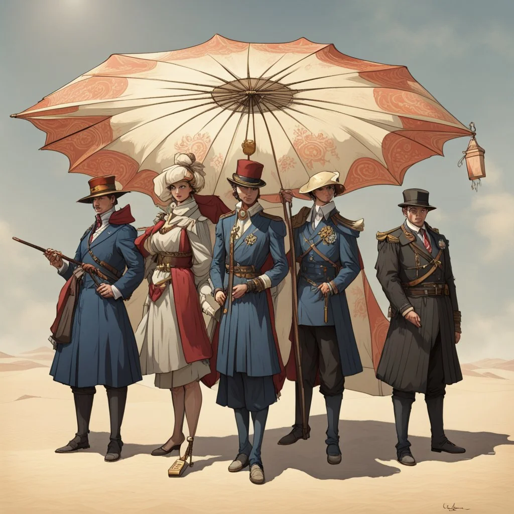 The Parasol Protectorate Group.