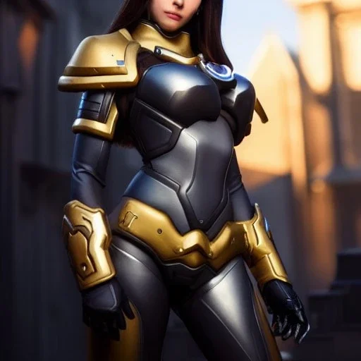 Ultra detailed fullbody Portrait in oil on canvas of overwatch character-BRIGITTE with armor,extremely detailed digital painting,ultrarealistic skin,intense stare, extremely detailed face, crystal clear eyes, mystical colors ,perfectly centered image, perfect composition, rim light, beautiful lighting,masterpiece ,8k, stunning scene, raytracing, anatomically correct, in the style of Ohrai Noriyoshi and robert e howard and Steve Jung and Wizyakuza and Simon Bisley and uncannyknack and kilory.