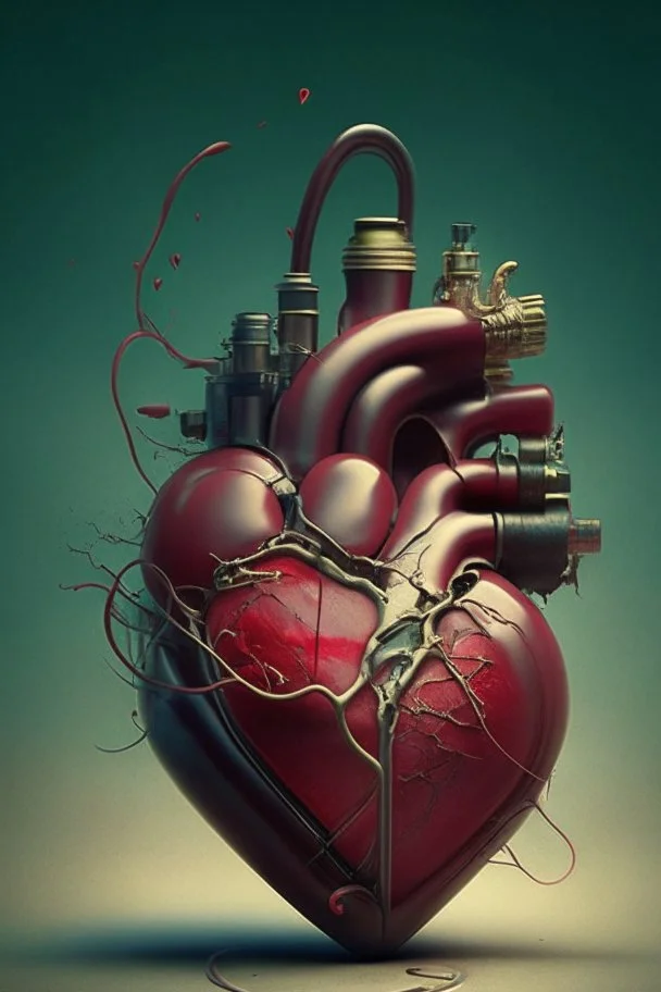 the heart is like a powerful pump