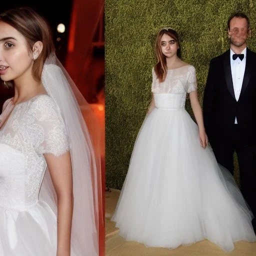 ana de armas in wedding dress