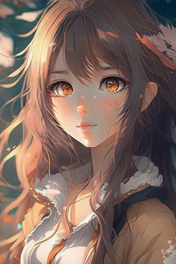 beautiful anime girl