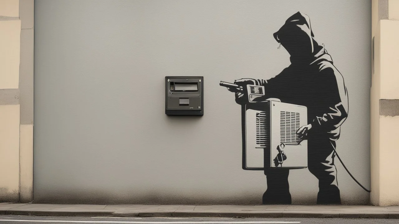 hacker by banksy