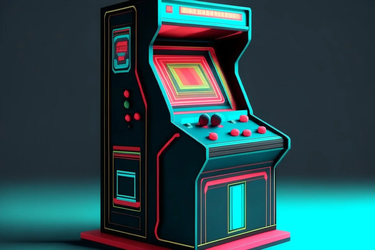 lets create an arcade machine design