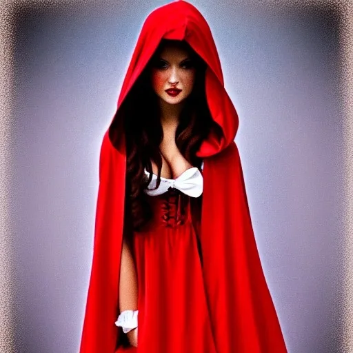 sultry red riding hood