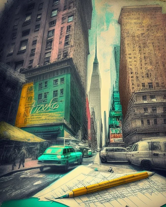 Writing New York in colour