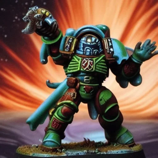 Michelangelo, space marine