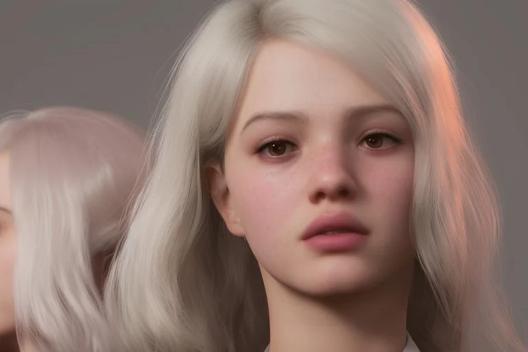 Character female cute design for 3D modeling involves creating a visually appealing and functional character that can be translated into a three-dimensional model 8k art station