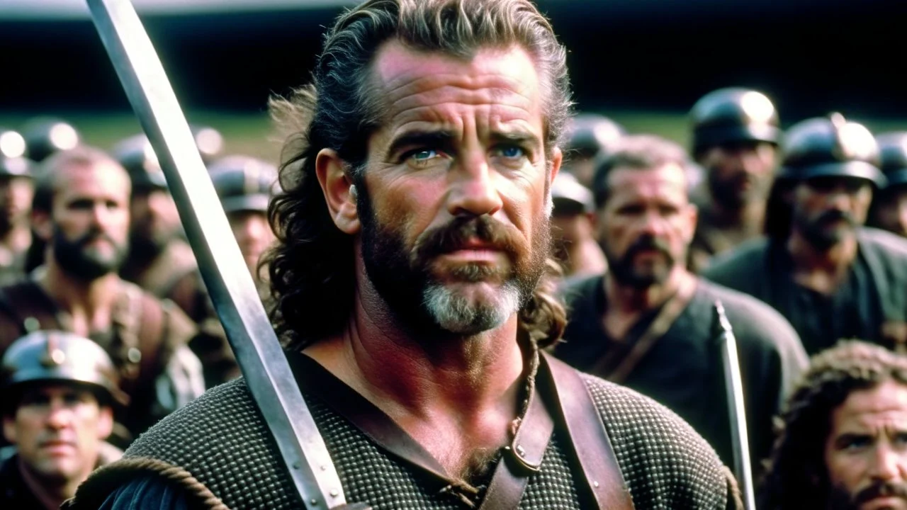 Mel Gibson , braveheart movie,details