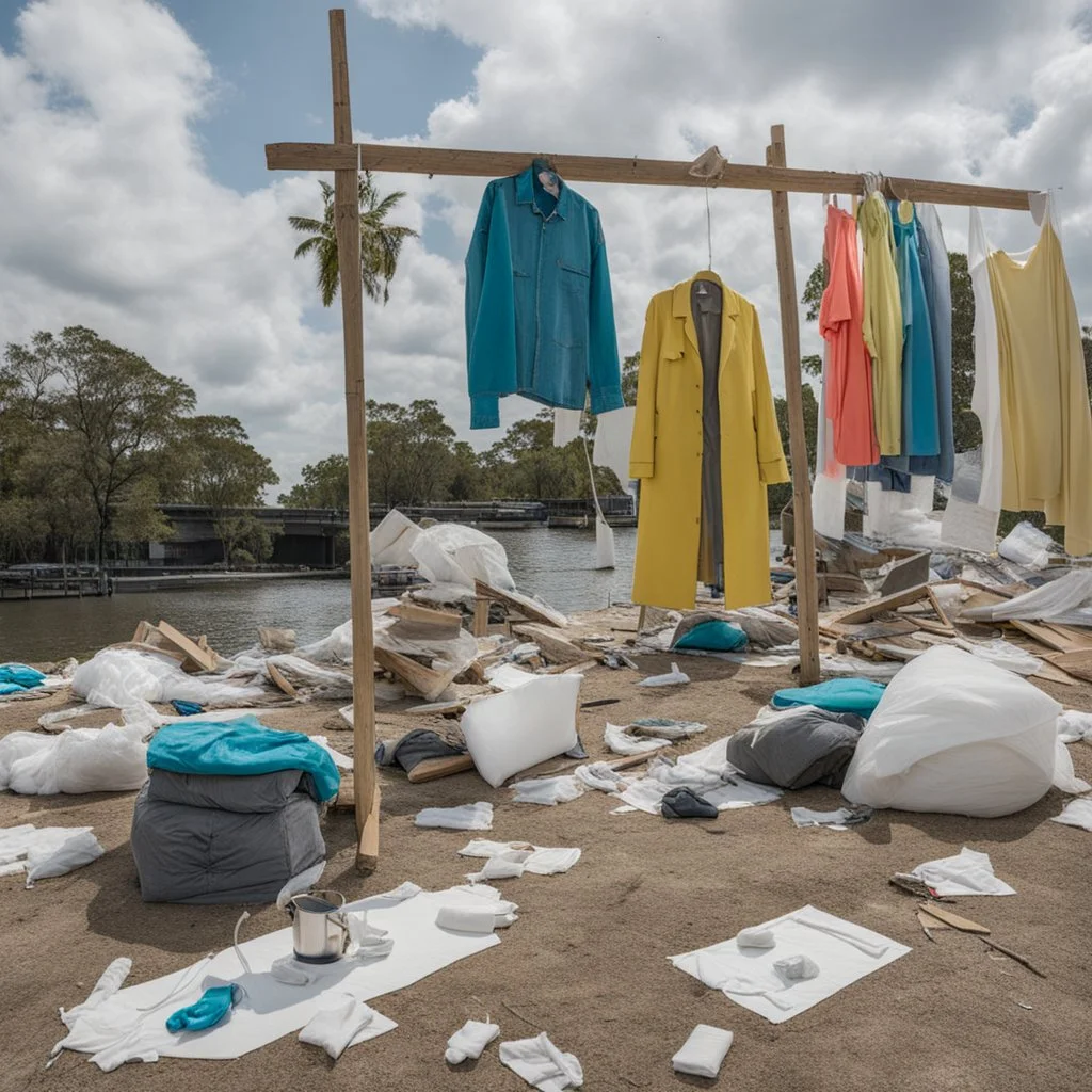 **Content Art:** A thought-provoking art installation uses everyday objects (clothes, furniture) to represent the destruction caused by a hurricane. The installation can be transformed by visitors (volunteers) to depict the rebuilding process, signifying the power of collective action. **Appearance:** Each of these gender neutral art ideas is designed to shed light on the critical work done by various organizations in disaster management and relief operations. They aim to foster a deeper underst