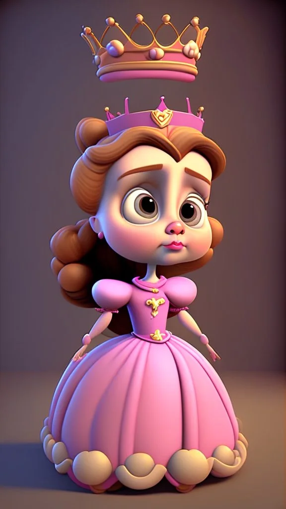 Introduction to Princess Penelope, cartoon,3D