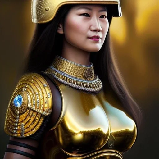 Ultra detailed fullbody Portrait in oil on canvas of busty female Scythian warrior with armor,helmet,extremely detailed digital painting,ultrarealistic skin,intense stare, extremely detailed face, crystal clear eyes, mystical colors ,perfectly centered image, perfect composition, rim light, beautiful lighting,masterpiece ,8k, stunning scene, raytracing, anatomically correct, in the style of Simon Bisley and Ohrai Noriyoshi and robert e howard and Steve Jung and Wizyakuza and uncannyknack.