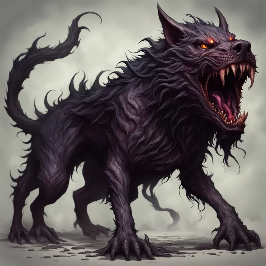 hellhound out of the abyss monstrous