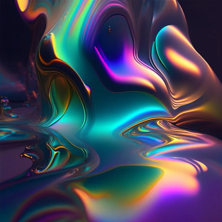 iridescent colors