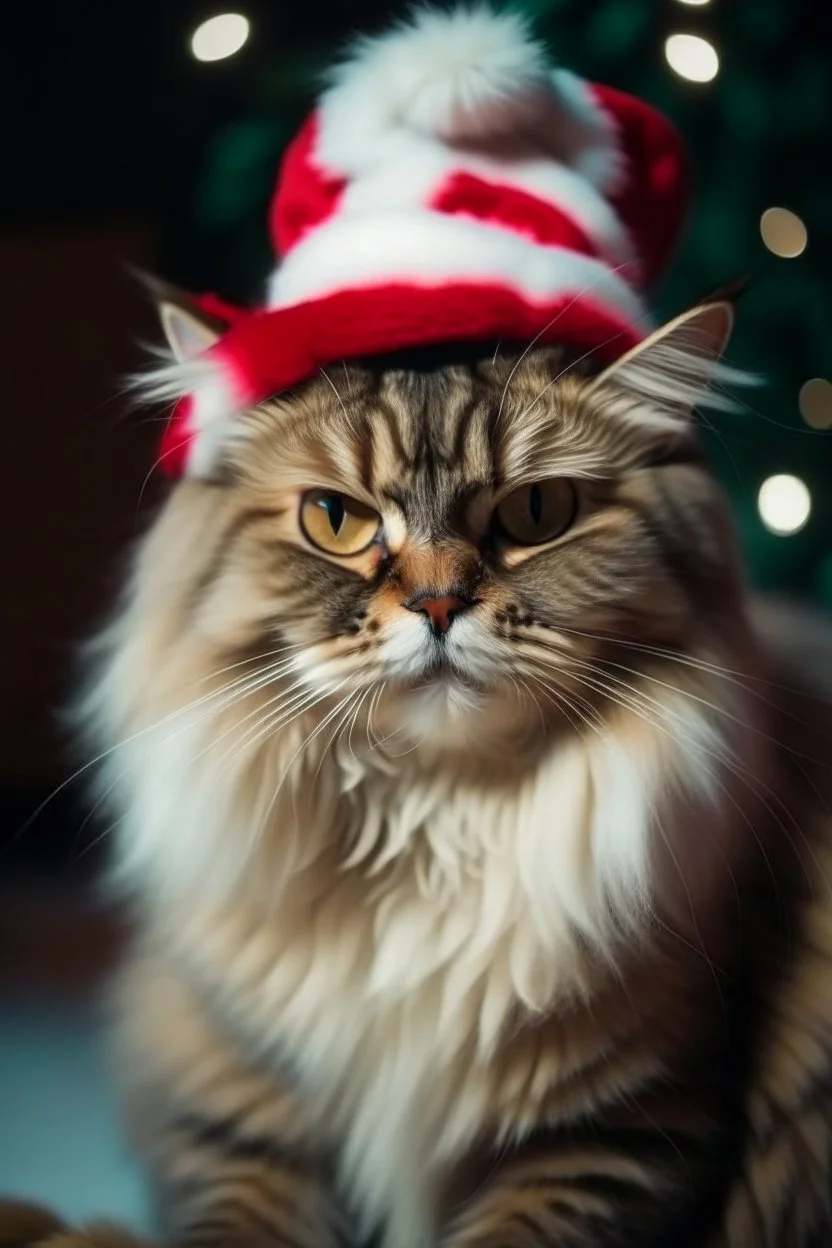 Christmas cat