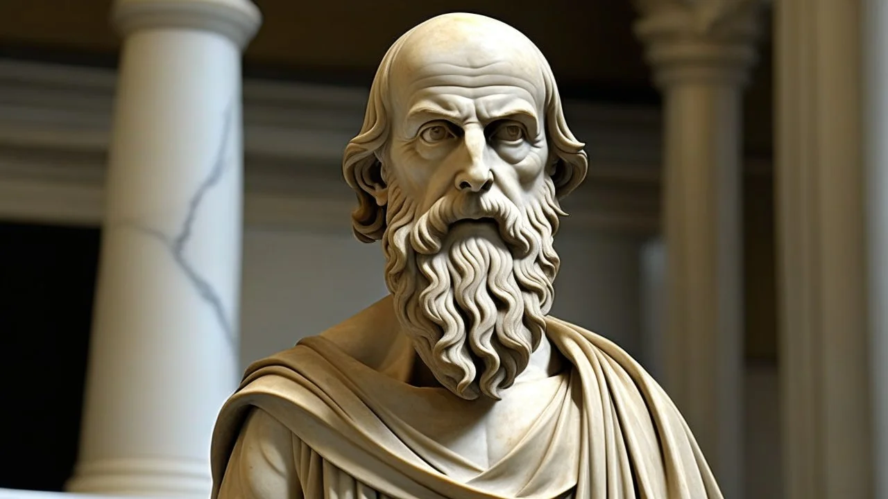 statue of plato