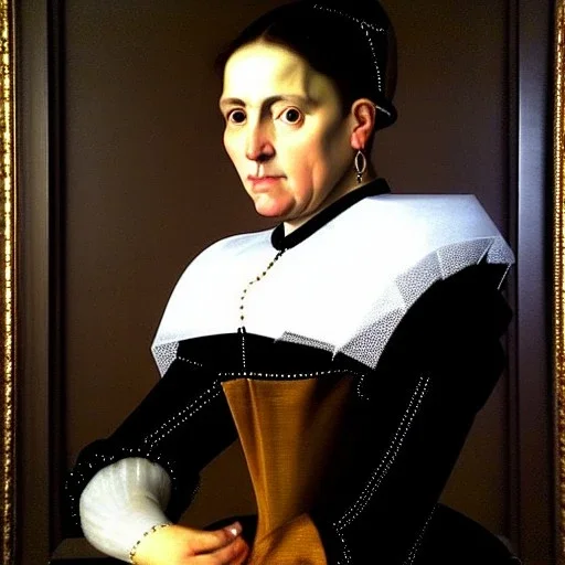 portrait of a woman velazquez style