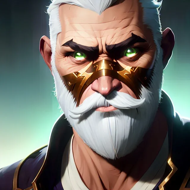 "MIddle aged white human male, with a trimmed but uneven beard, piercing green eyes with slick back hair, head and shoulders portrait, 8k resolution concept art portrait by Greg Rutkowski, Artgerm, WLOP, Alphonse Mucha dynamic lighting hyperdetailed intricately detailed Splash art trending on Artstation triadic colors Unreal Engine 5 volumetric lighting Splash art fantasy"