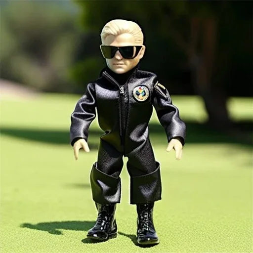 G.i. Joe Biden toy doll airforce flightsuit face plastic hair sunglasses with black boots full body in package with gun 2022