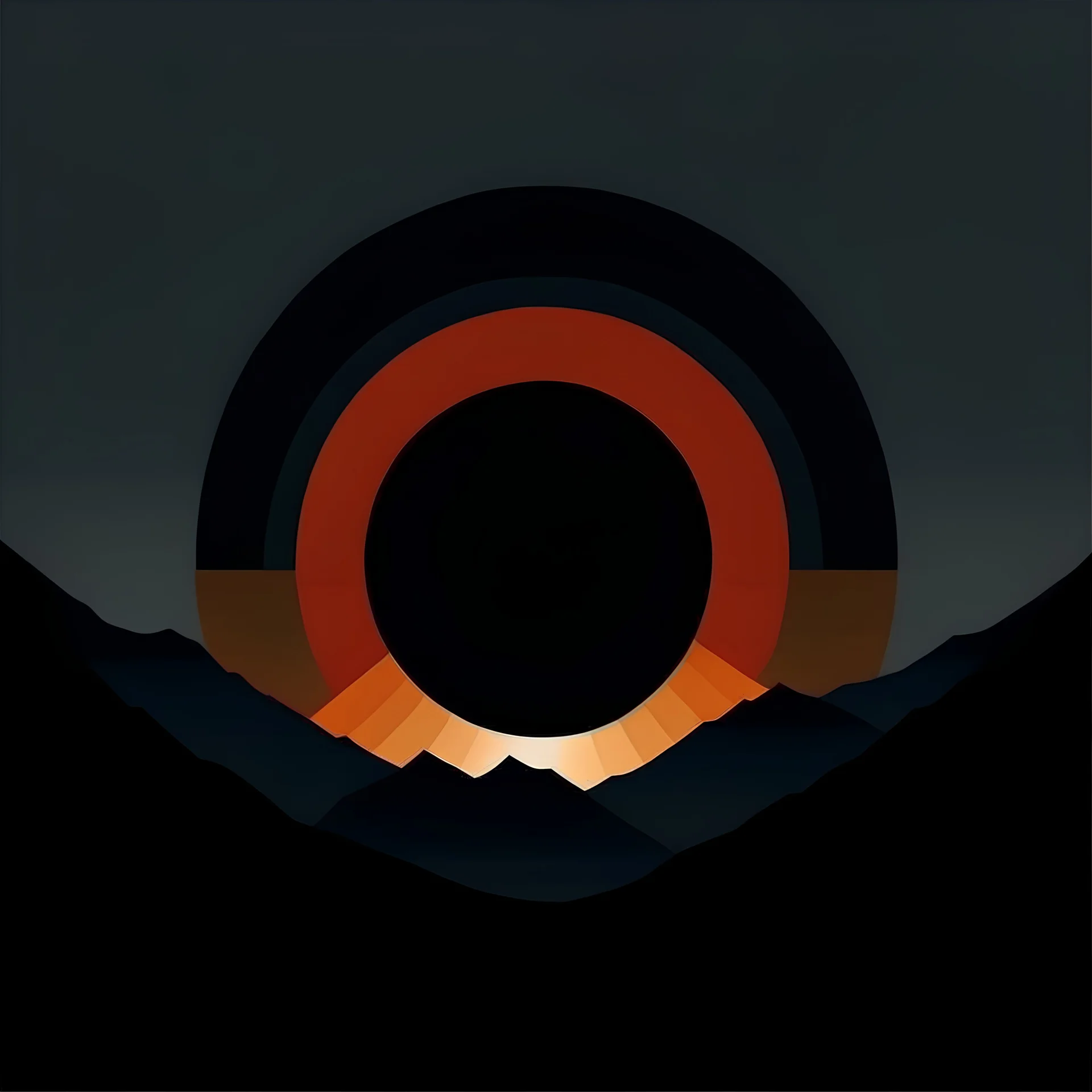 solar eclipse minimal