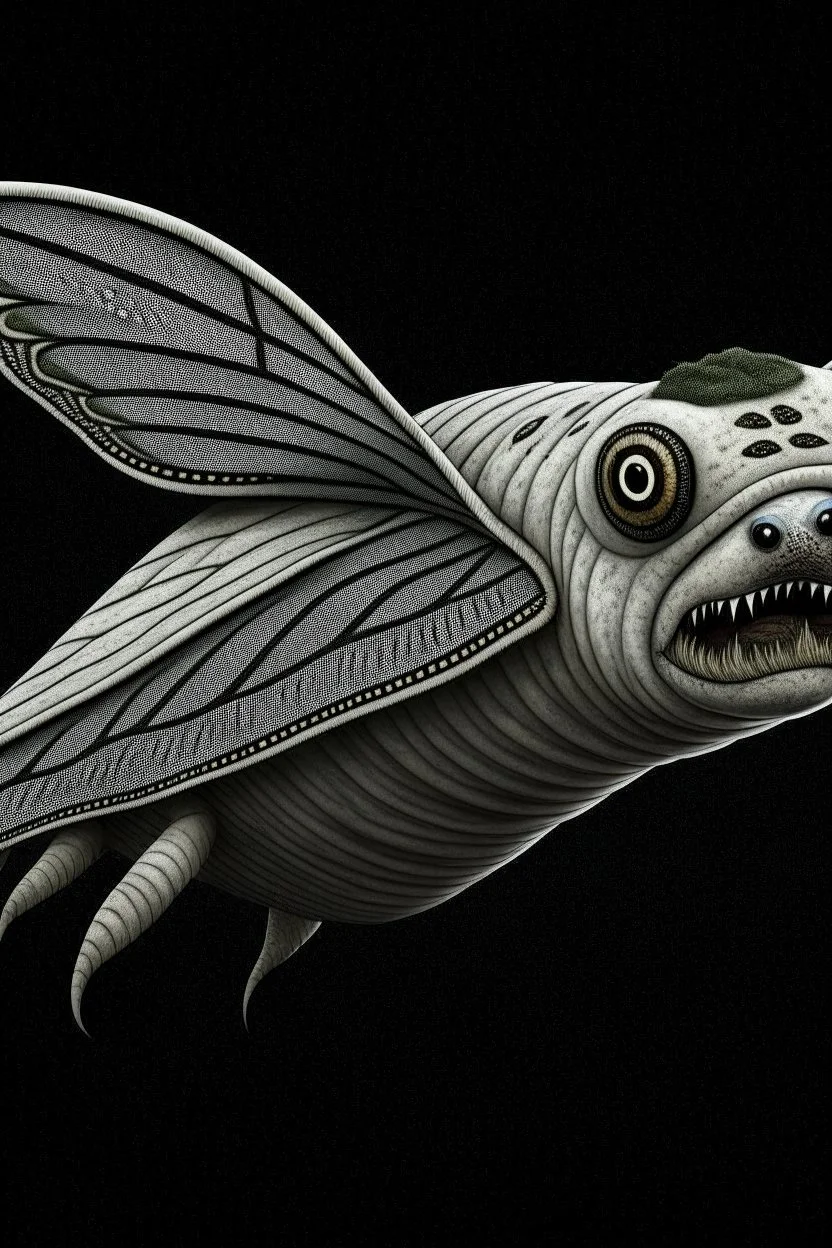 Moth / shark hybrid