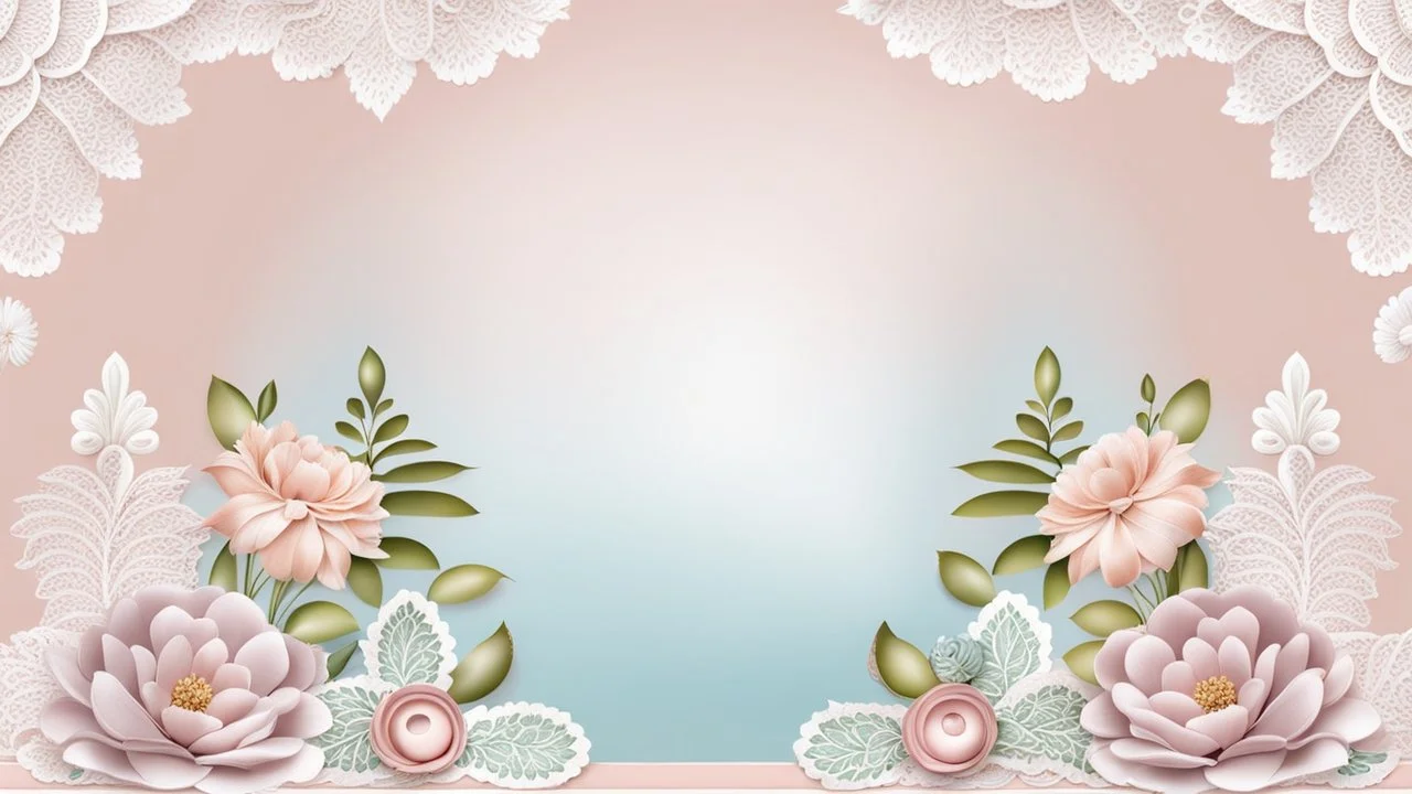 photo, enterior fashion, combination nice lacy patterns with flowers and plants 3d ornaments, pastel colors, beauty lacy texture, unique elegant, high detailed, sharp focus, photorealistic