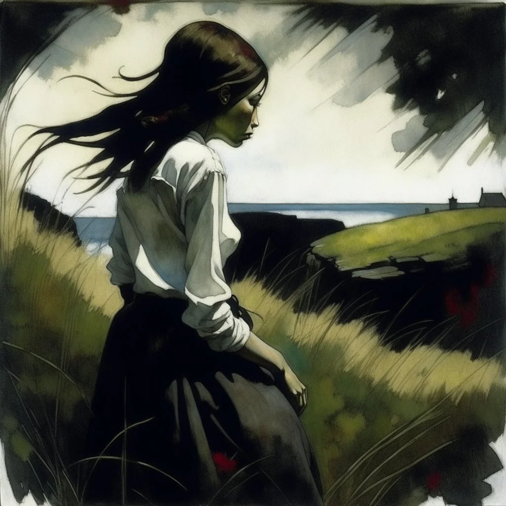 WOMAN, Andrew Newell Wyeth