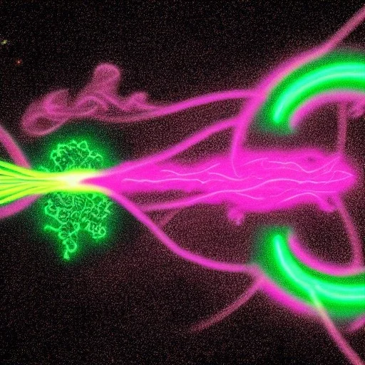 Neon Electron Storm