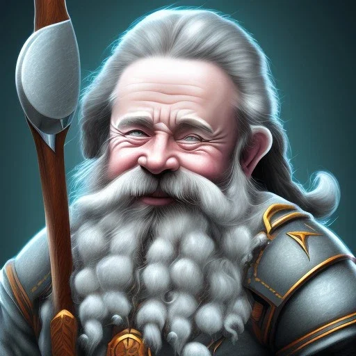 Dwarf with a hammer