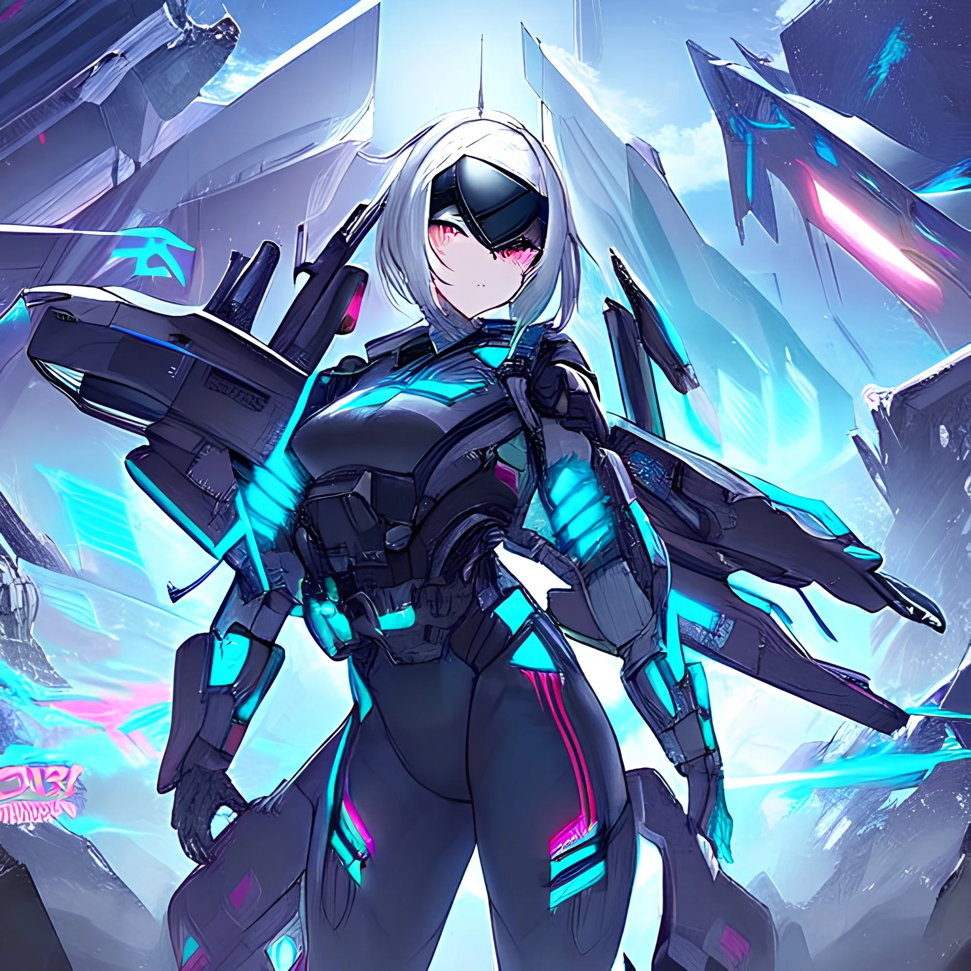 The cyberpunk boy