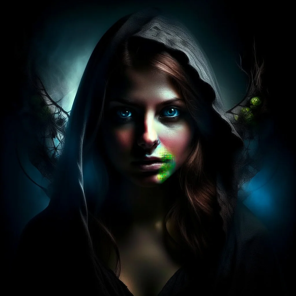 WOMAN Mysterious