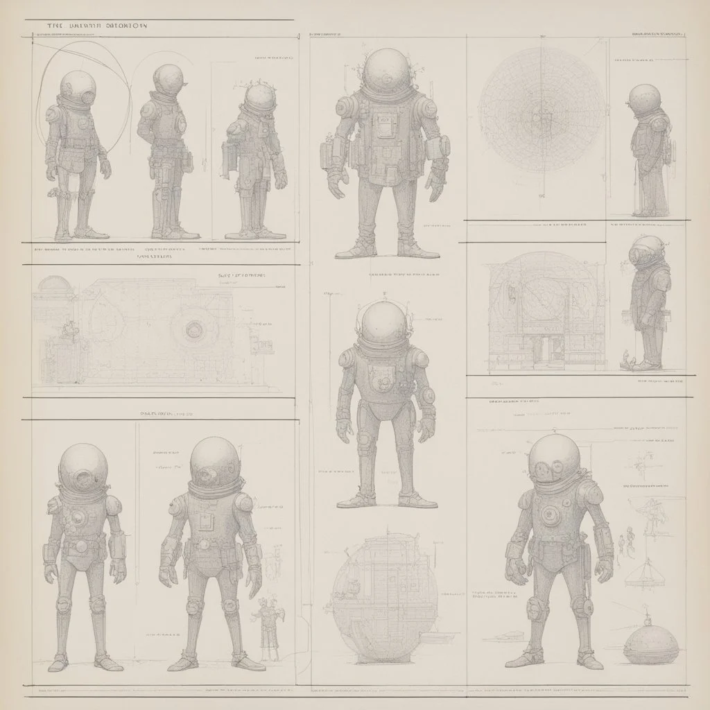 [diagrams by W. Heath Robinson] stylesheet design: sinisterscifi team ready [with characteristics and instructions]