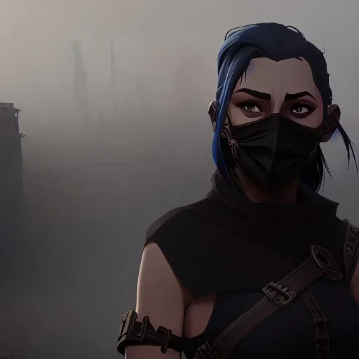 women, faces covered in black masks, ragged clothes, holding flag, war-torn, destroyed city in the background, 8k resolution, hyperrealistic, detailed matte painting, b&w, dynamic lighting, war, anarchy, terrorists