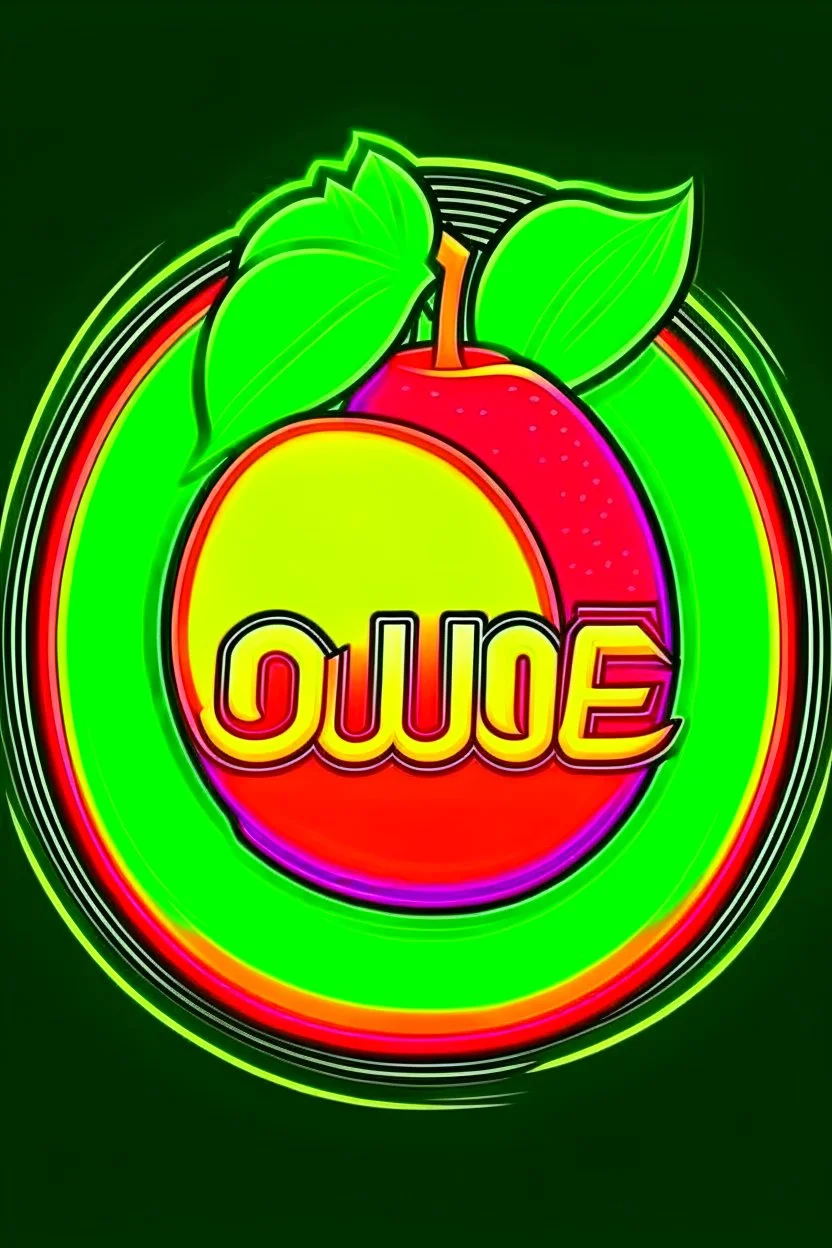 E-Sport logo, Name Juicy, Fruit themed