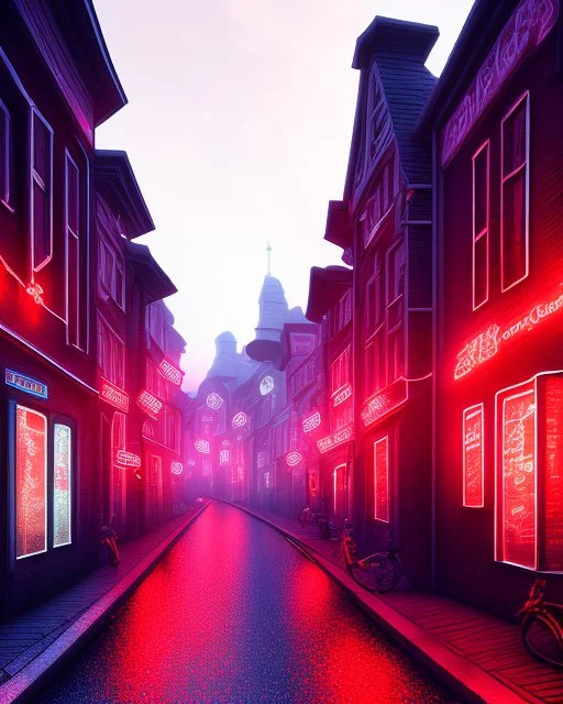 red light district