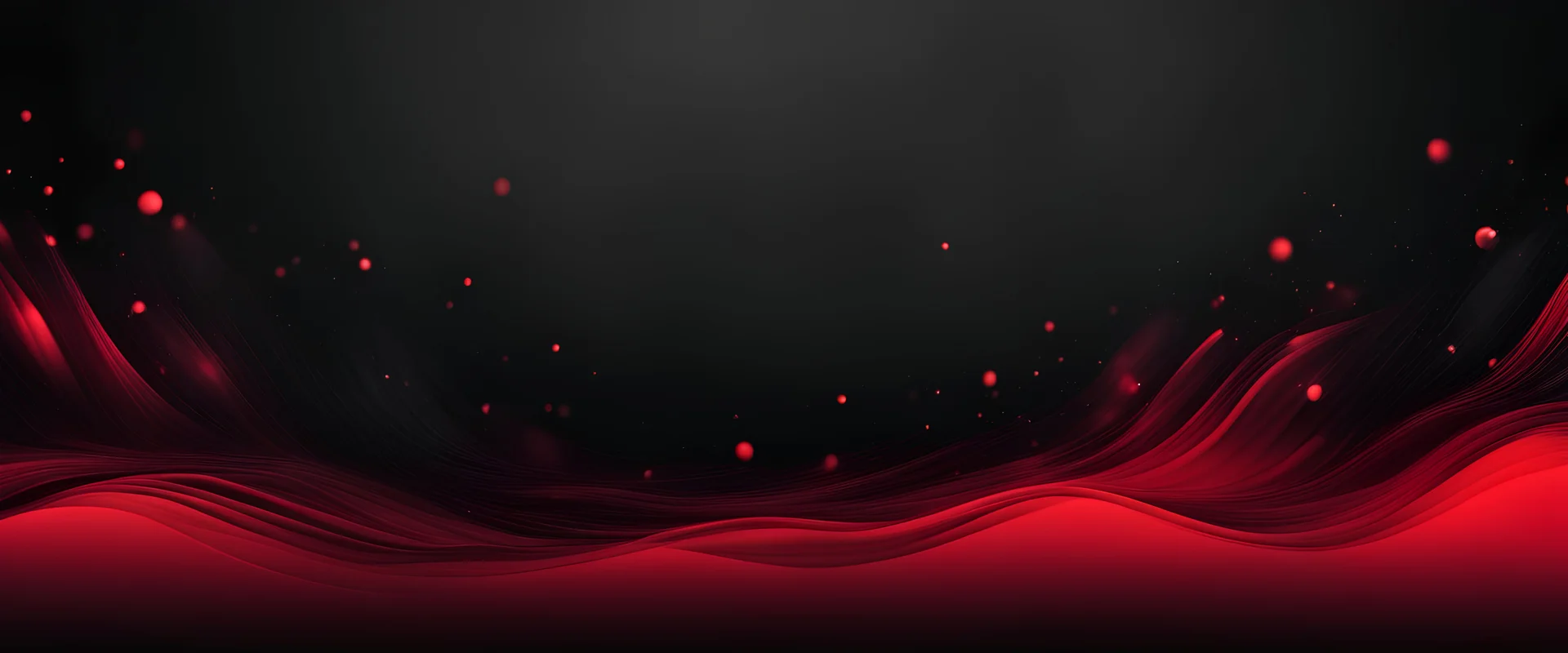 Red black abstract modern background with space for design. Luxury. Color gradient. Light and dark shades. Brilliant, shiny. Web banner. Wide. Long. Panoramic. Template. Christmas, New Year.