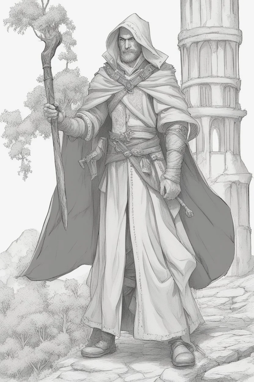 Medieval Mage Hunter fantasy