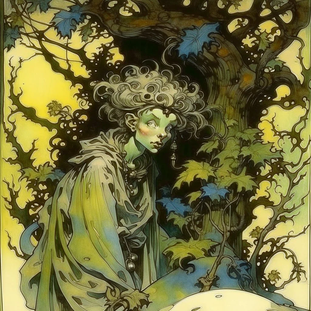 fouth dimension, Arthur Rackham