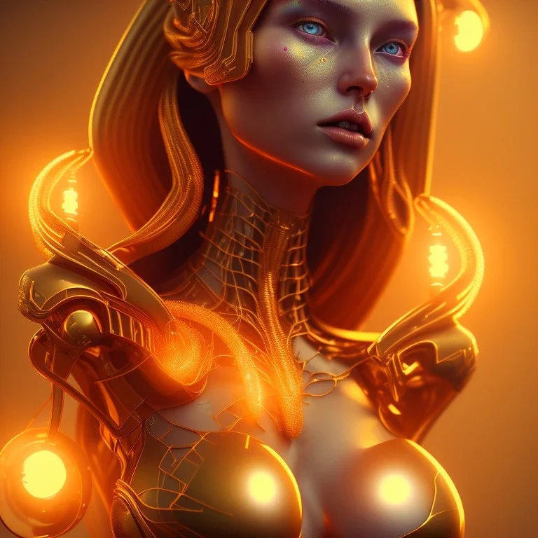 hot shape goddess, by Mahmoud Sai, Cartographic, Circuitry, Golden Hour, Closeup-View, 16k, Lumen Global Illumination, Diffraction Grading ,beautiful ,