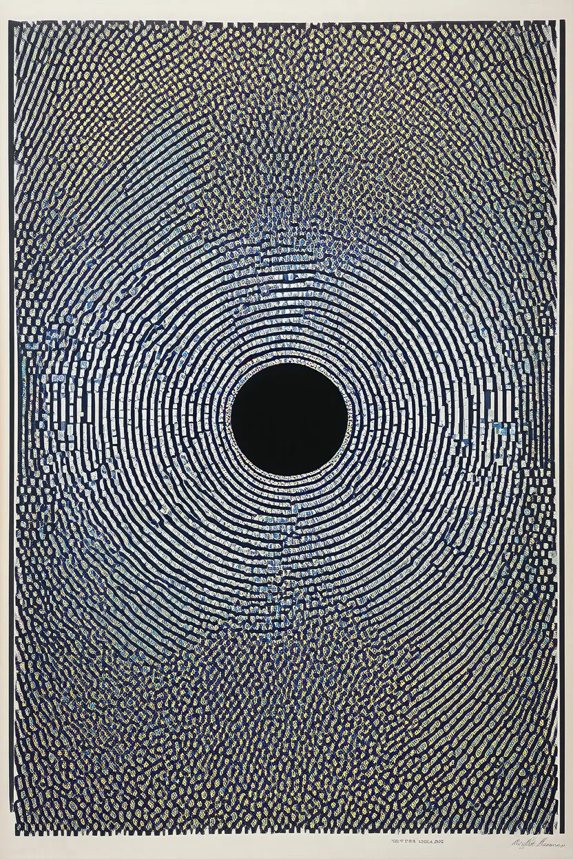 Ellipses and Eclipses; Victor Vasarely