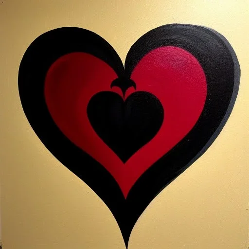 tetasdatia dark goth heart inifite symbol grafitti morphobic viral painting in the style of Wylie Beckert and Menri Shatise,centered, full