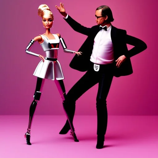 Barbie dancing with Darth Vader