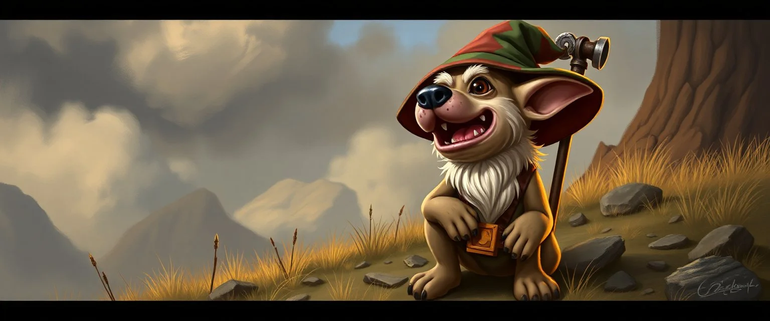 dog gnome kobold