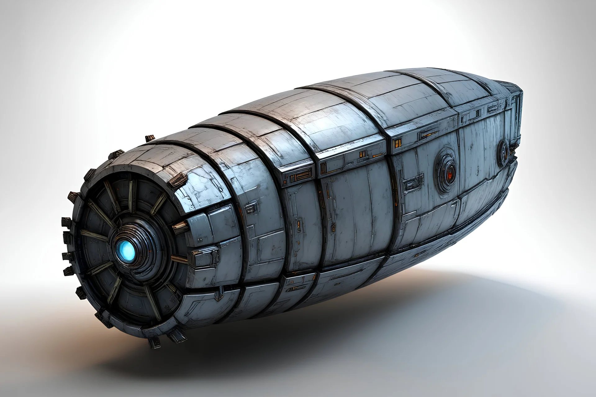 sci fi big stasis capsule for a human, 3d model, render, unique, sarcophagus, coffin