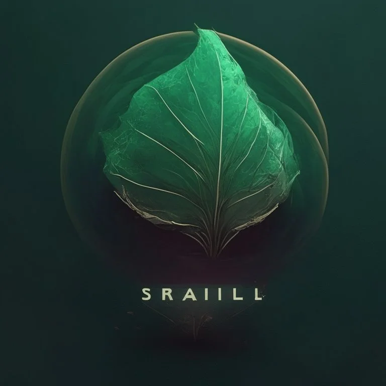 i want you to generate a logo for a new company named "SpiniLeaf" or Spinny Leaf. Something resembeling a spinning leaf, no words, HQ, digital art