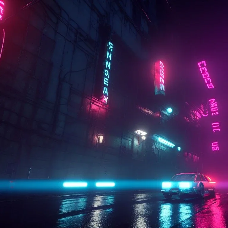 Actor, tom hardy, blade runner style, rain, fog, neon ambient, gradient color, clean skin, circuits, latex coat, cyber punk, neon, tubes, portrait, photo studio, unreal engine 5, smooth color, 16 bit, god lights, ray tracing, RTX, lumen lighting, ultra deatail, volumetric lighting, 3d, finely drawn, hd.