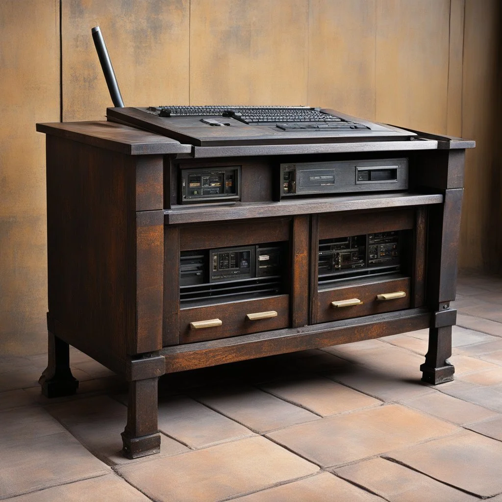 a youthful Caroline Munro cautiously approaches the weathered and worn console, the most clever ordinateur in the universe. The once gleaming machine now bears the marks of time, covered in a layer of rust and dust that speaks of ages past. Despite its aged appearance, the user is granted access to a realm of knowledge and possibilities beyond her wildest dreams. The power and intelligence contained within this ancient ordinateur are shrouded in mystery, its mechanisms whispering secrets of a b