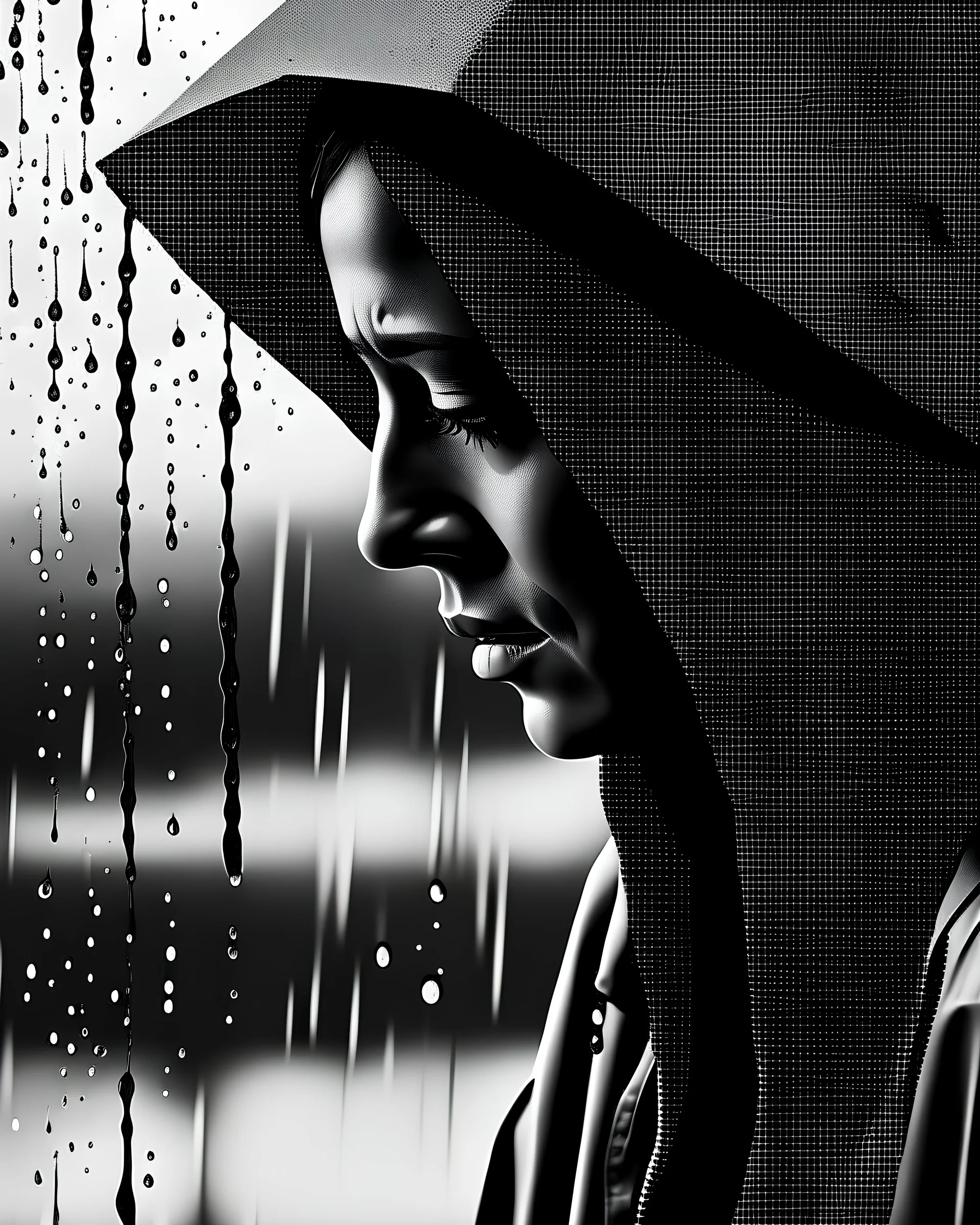 rain, sad, dark