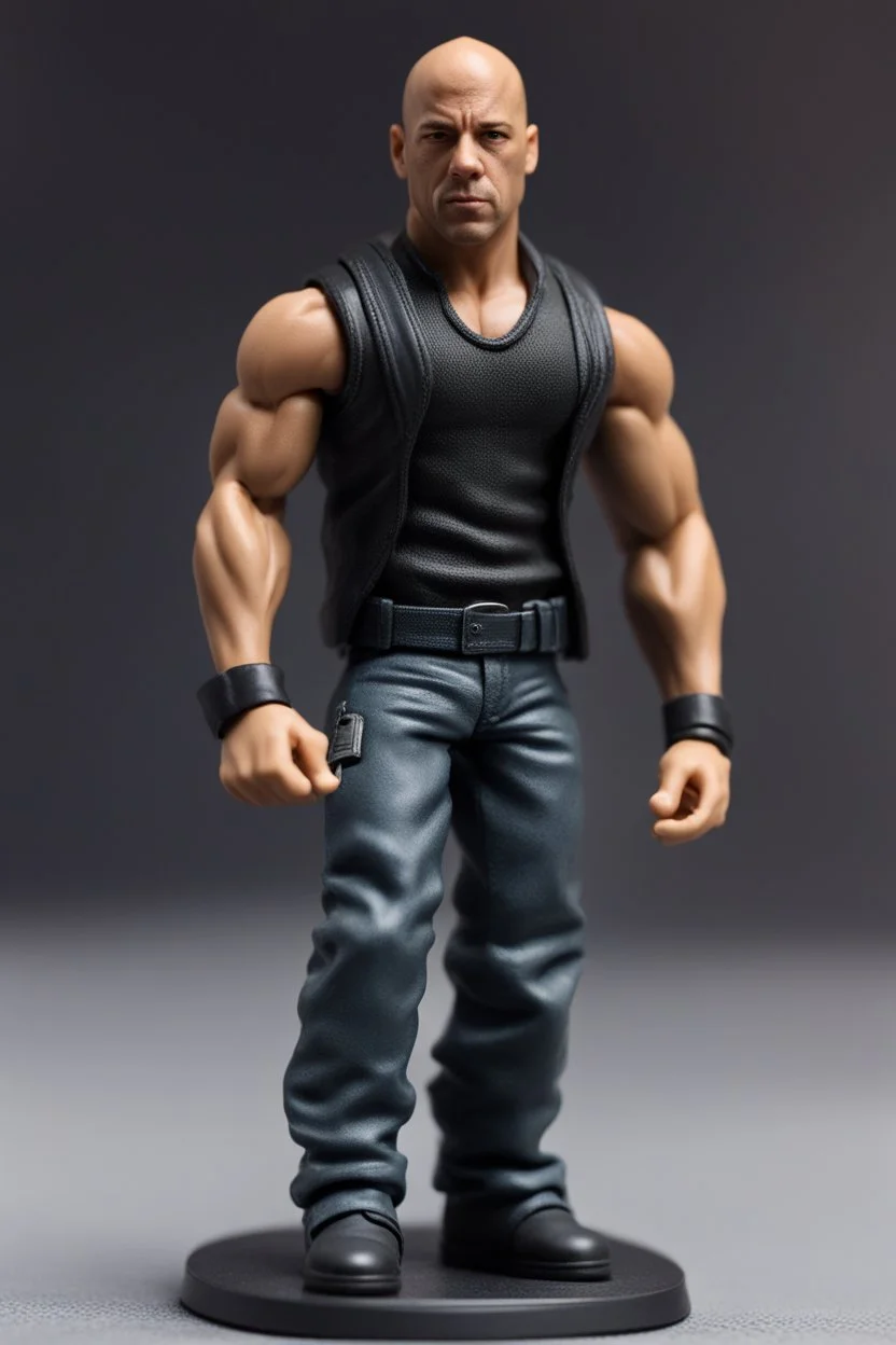 Action figure of Vin Diesel