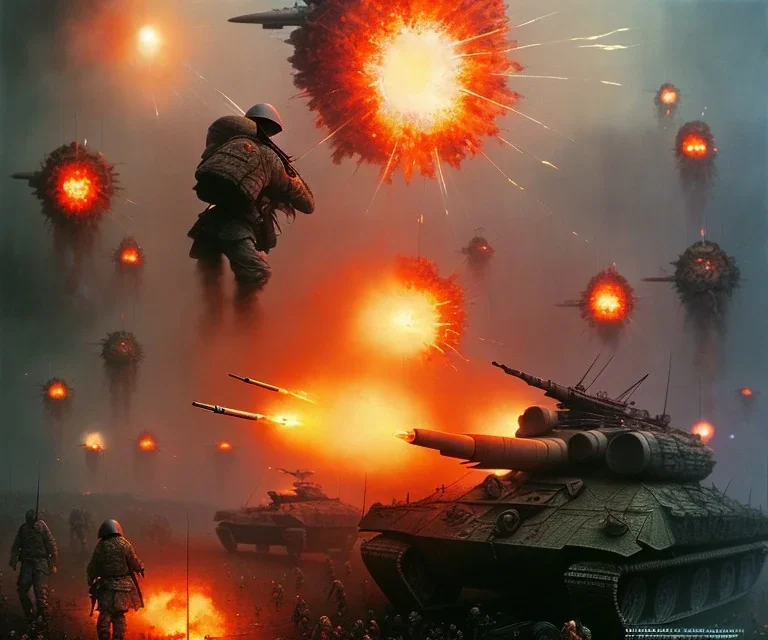 vietnam war. war. napalm. bokeh. lens flare. warm lights. high detailed. beksinski