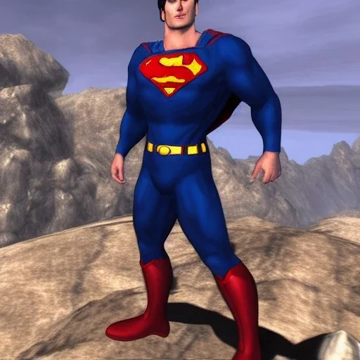 superman visits skyrim